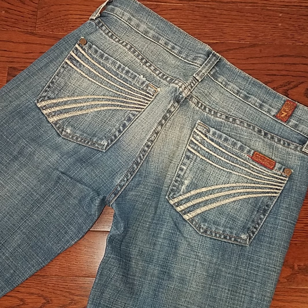 7 for all mankind (7FAM) Dojo Trouser Jeans Havana